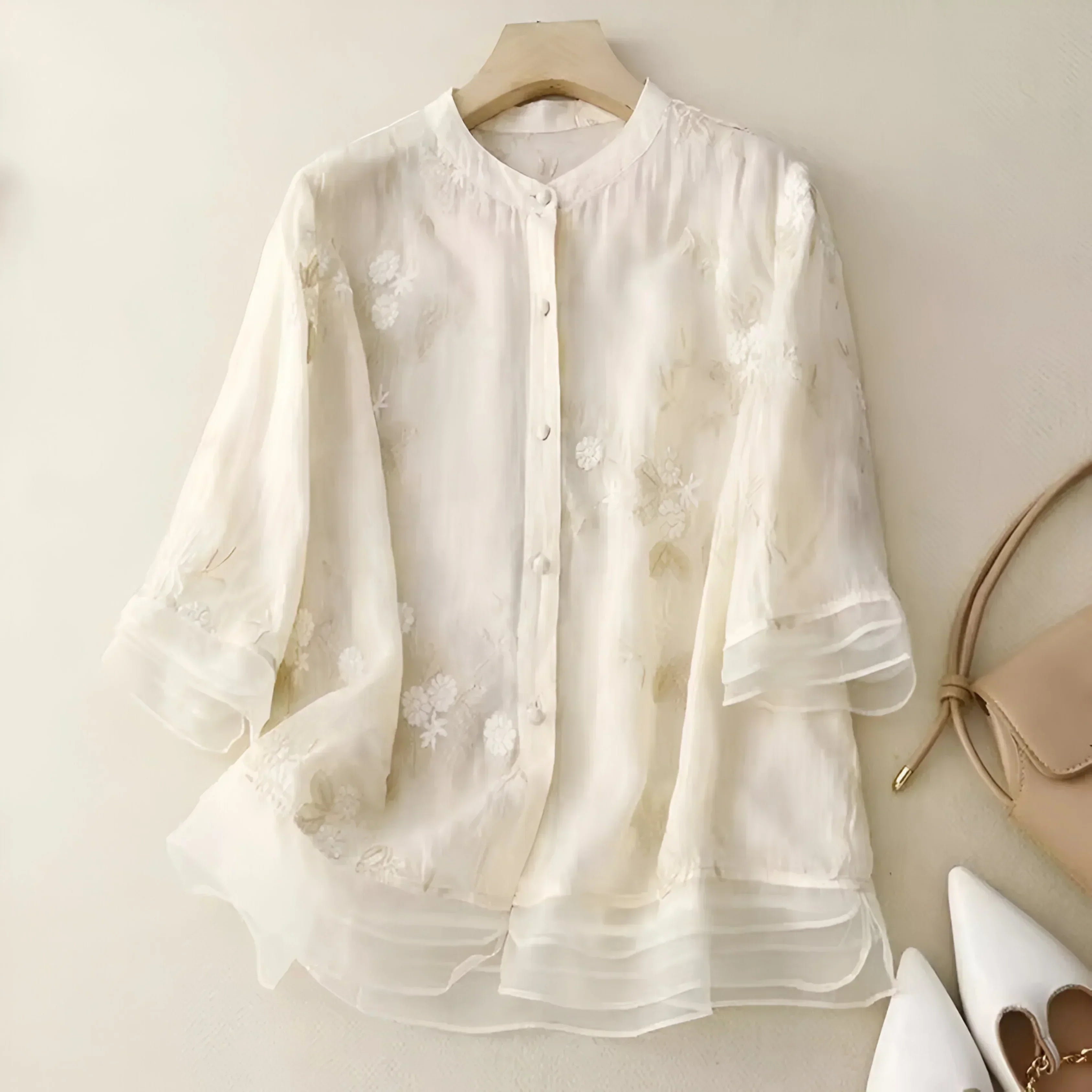 Marceline White Blouse