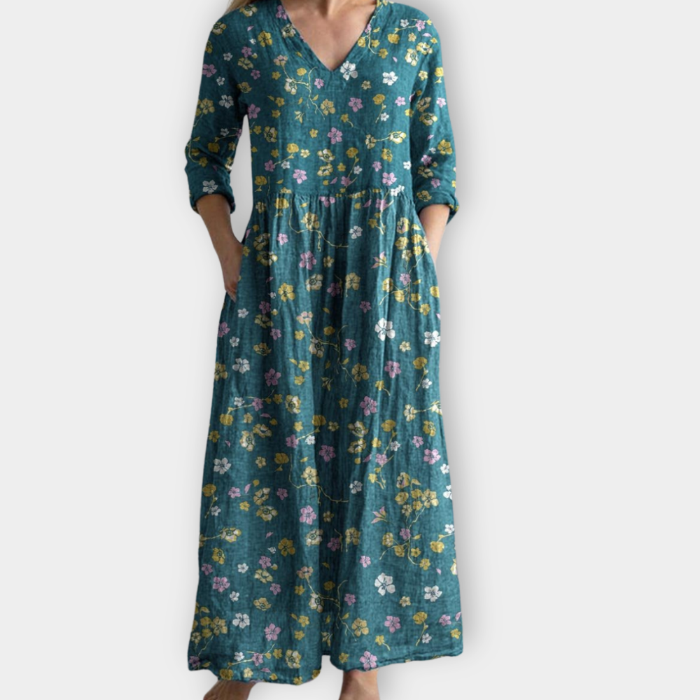 Zinnia | Boho Maxi Dress Made from Soft Premium Fabric
