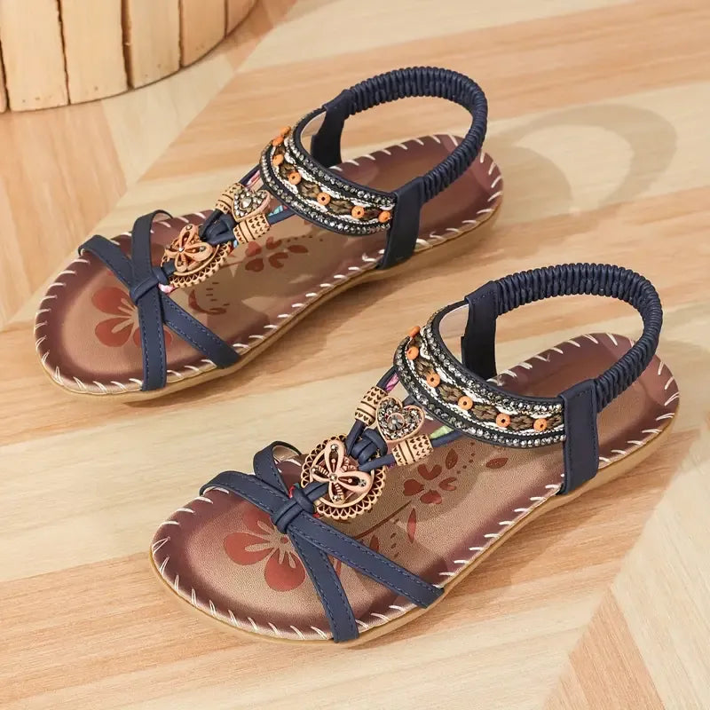Colella™ - Elegant Orthopedic Flower Sandals