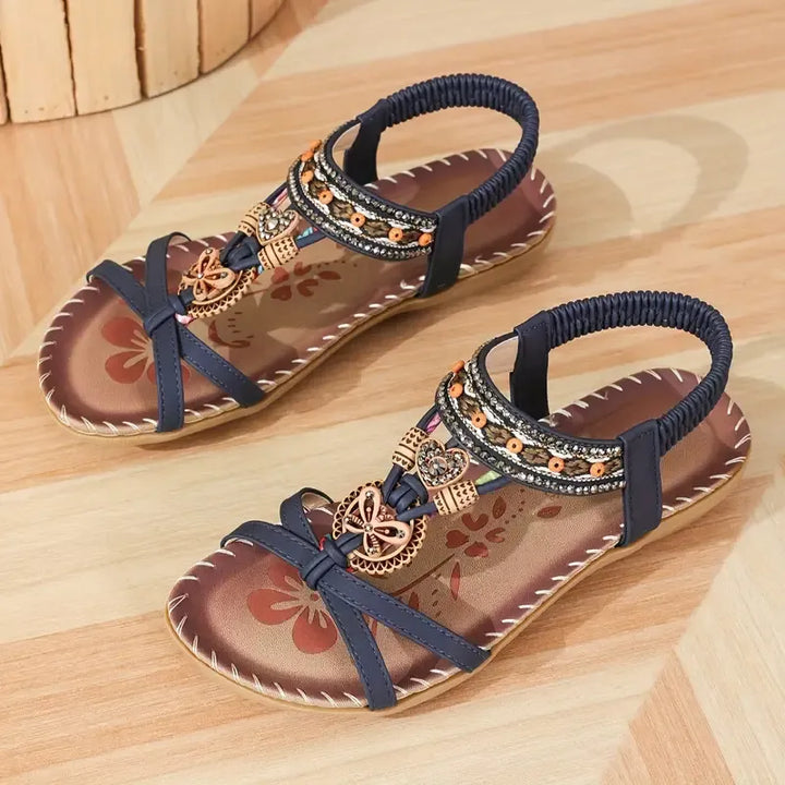 Colella™ - Elegant Orthopedic Flower Sandals