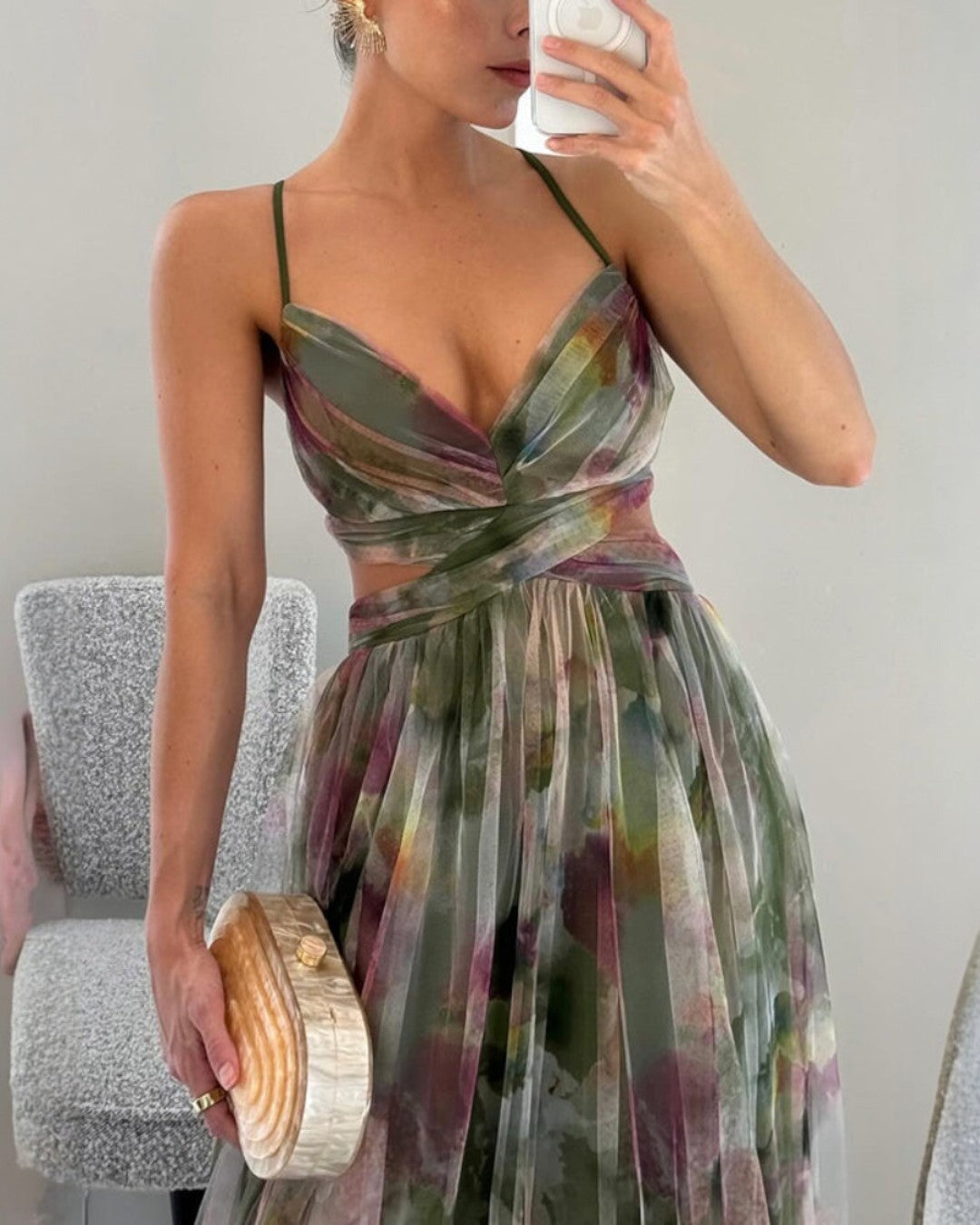 Giselle - Captivating Floral Maxi Dress