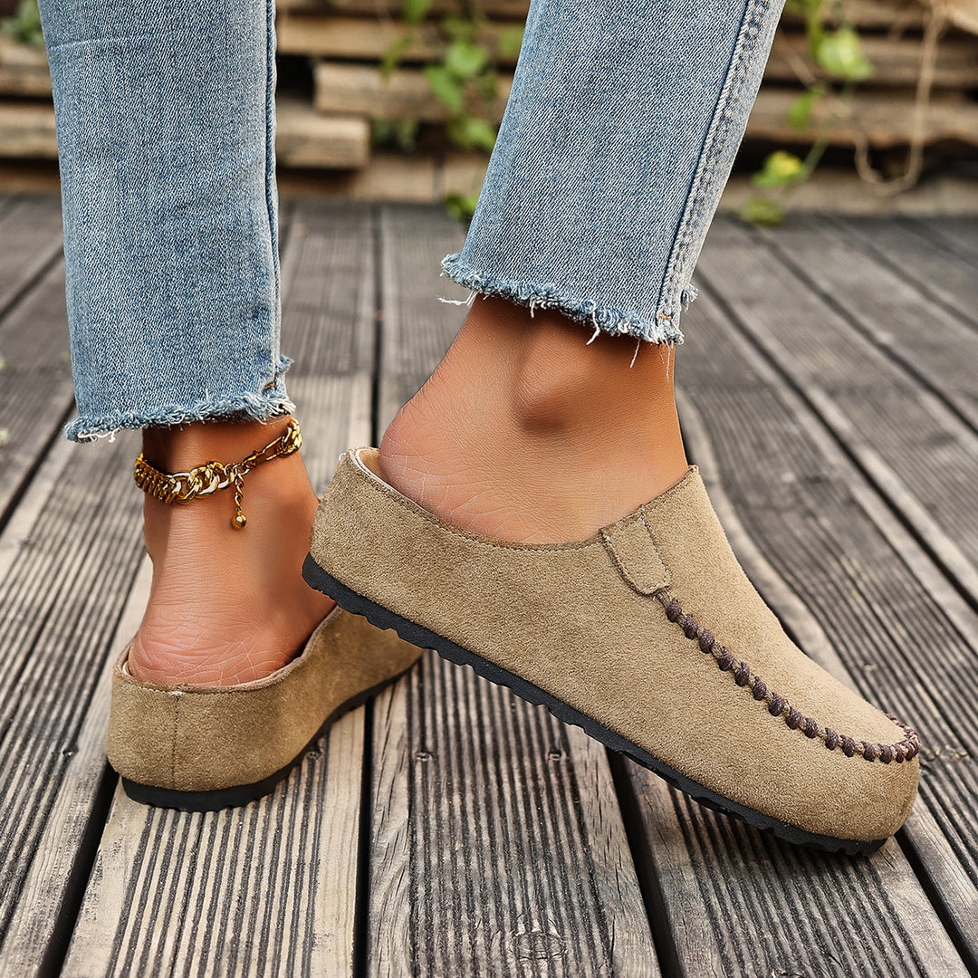 Retro-Inspired Orthopedic Slippers for Women