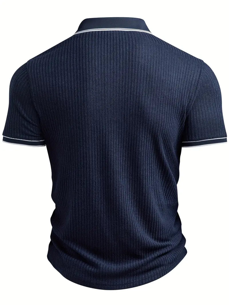 Emilio™ - Men's Custom Ribbed Polo