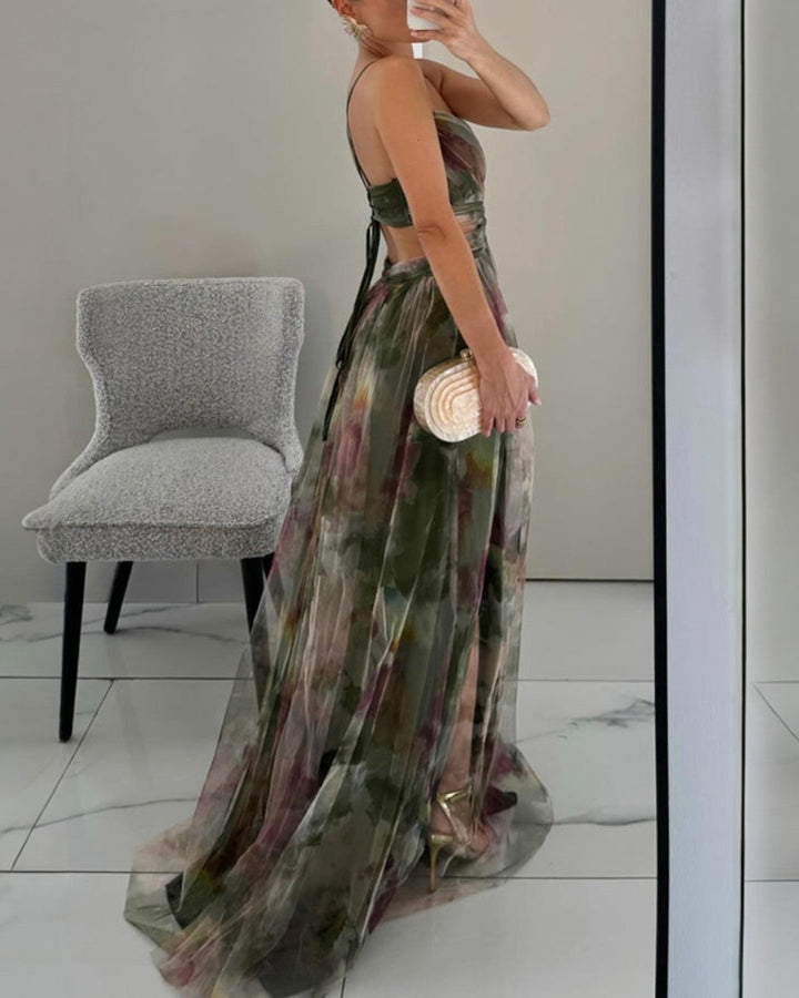 Giselle - Captivating Floral Maxi Dress
