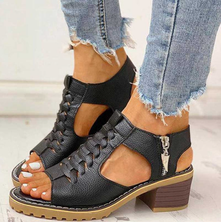 Steffie™ - Women's Orthopedic Block Heel Sandals