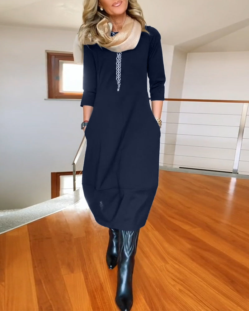 Sara® | Chic and Cozy Dress