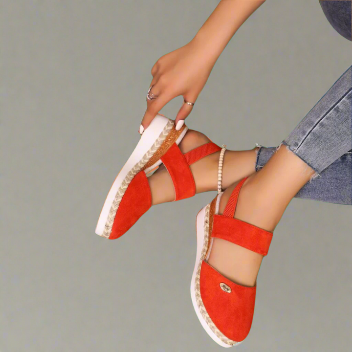 Gitta | Plus-Size Wedge Heels – Comfortable and Versatile