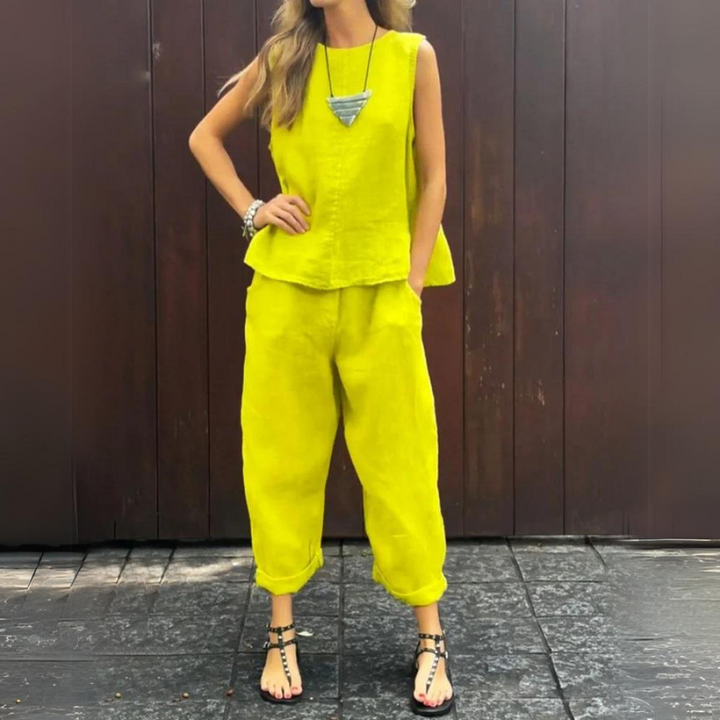 Janice™ – Stylish Cotton Summer Set