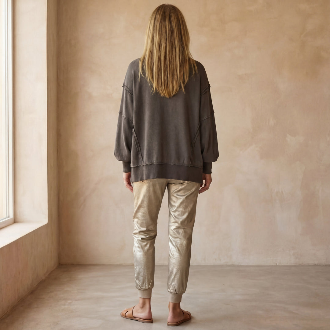 BRINA - Relaxed Top and Pants Ensemble