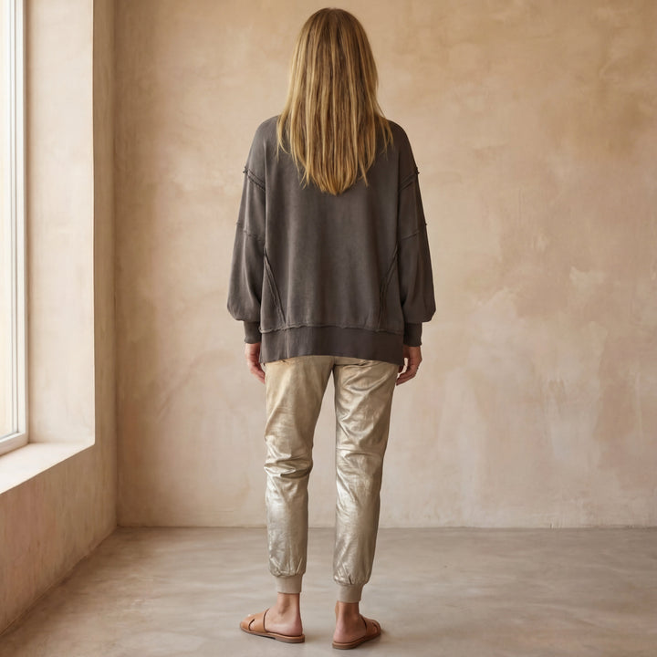 BRINA - Relaxed Top and Pants Ensemble