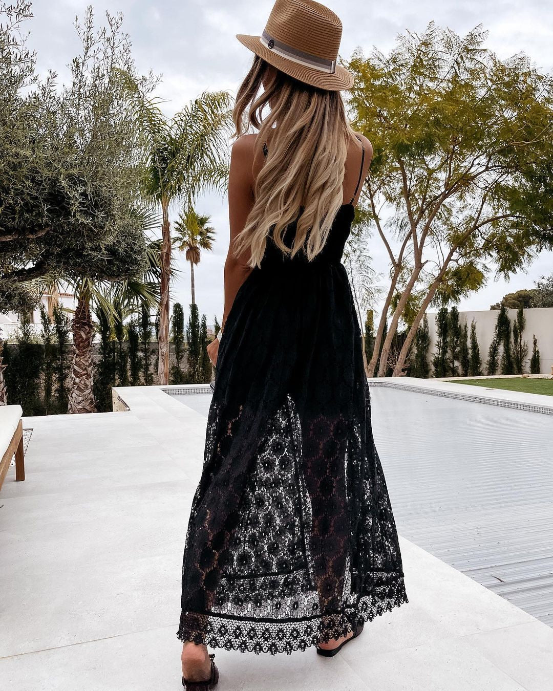 Grace | Spacious Lace Jumpsuit
