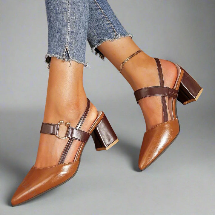 Ava | Women's Cushioned Pointed-Toe Orthopedic Heels