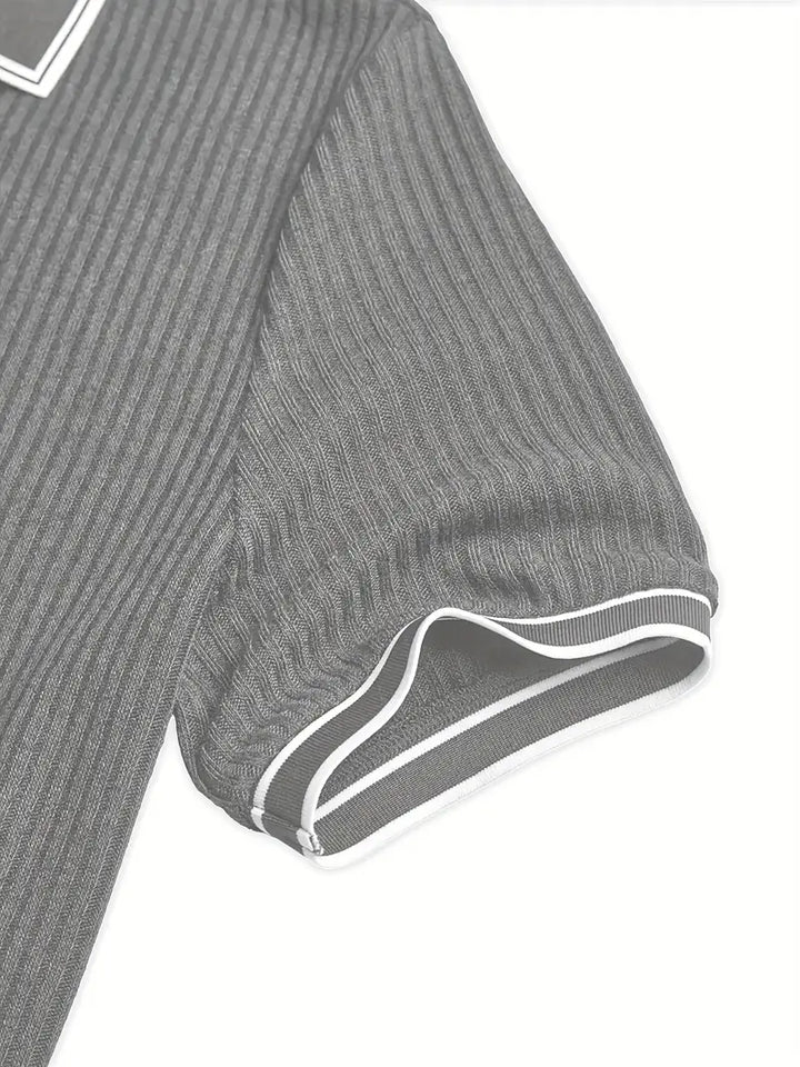 Emilio™ - Men's Custom Ribbed Polo