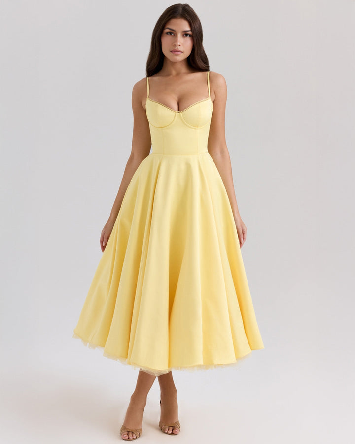 Ophira™ - Classy Corset Midi Dress