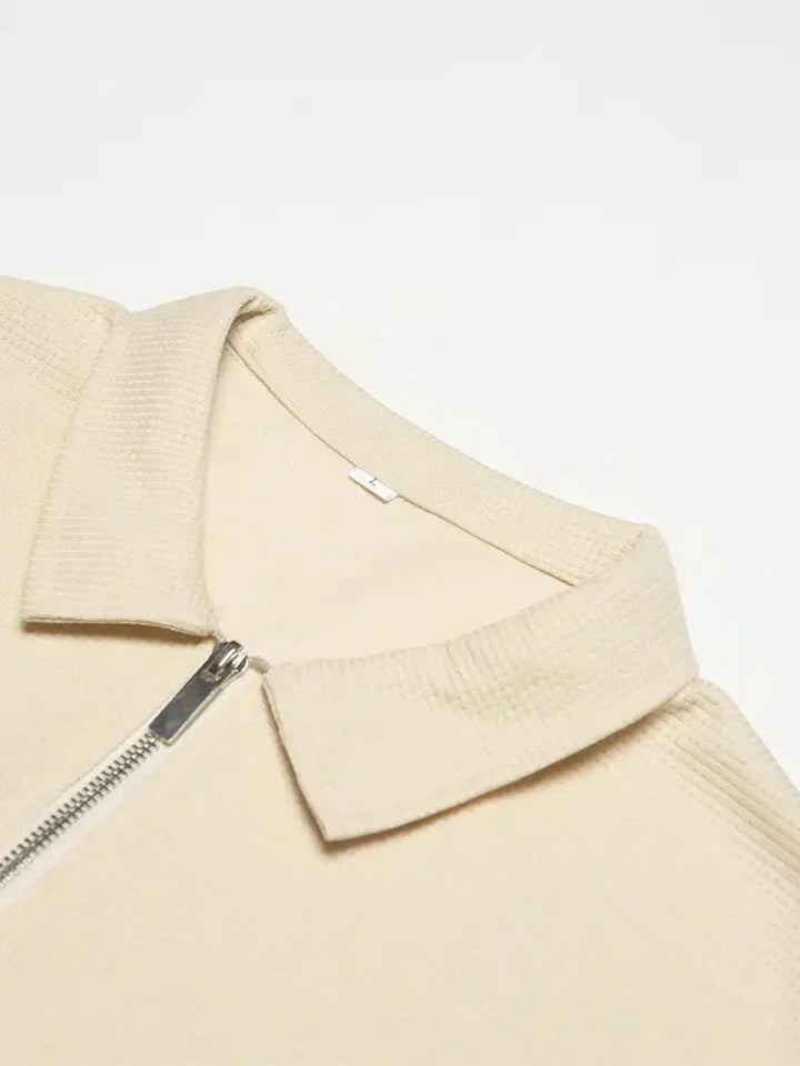 Brit & Boho™️ | The Summer Zip Polo