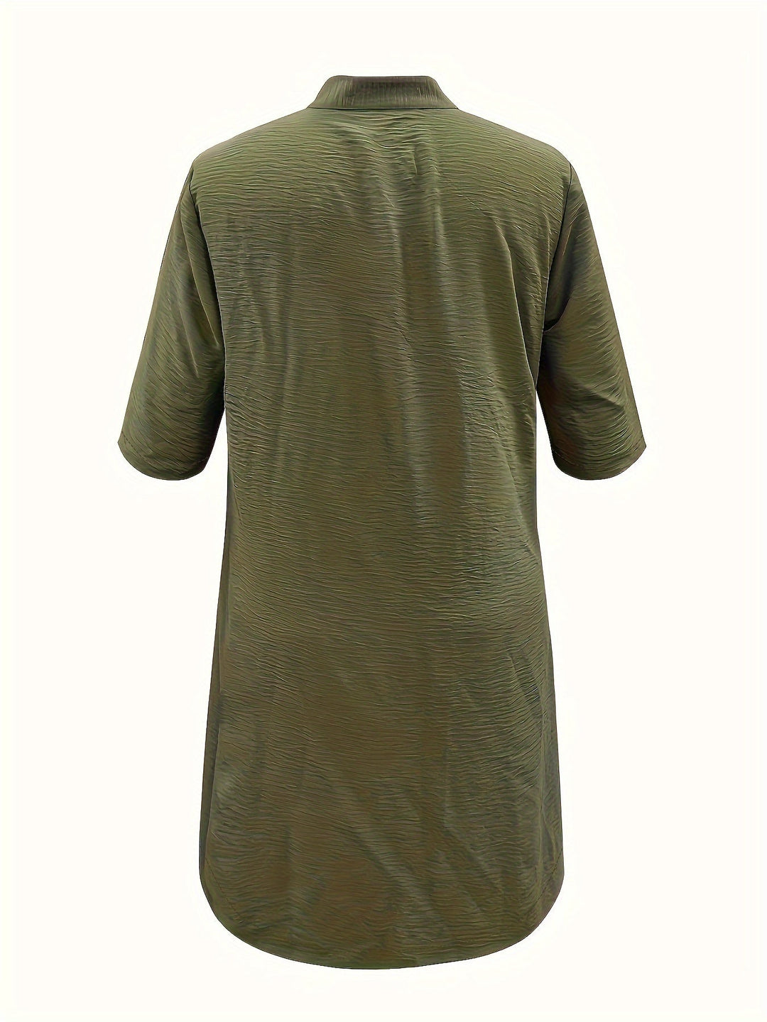 Hannah™ - Casual Dress with Button Placket