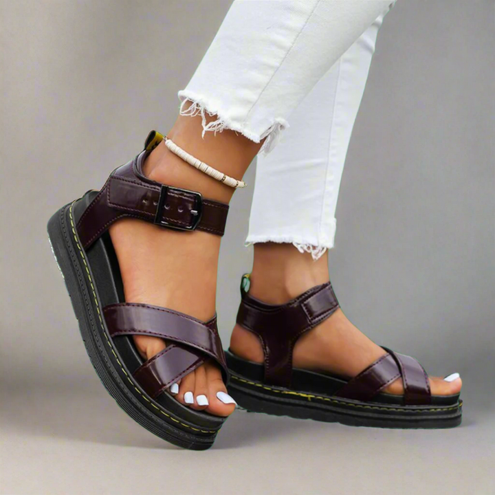 Verena | Comfortable Orthopedic Sandals Crafted from Luxurious Soft Materials for Pain-Free Walking