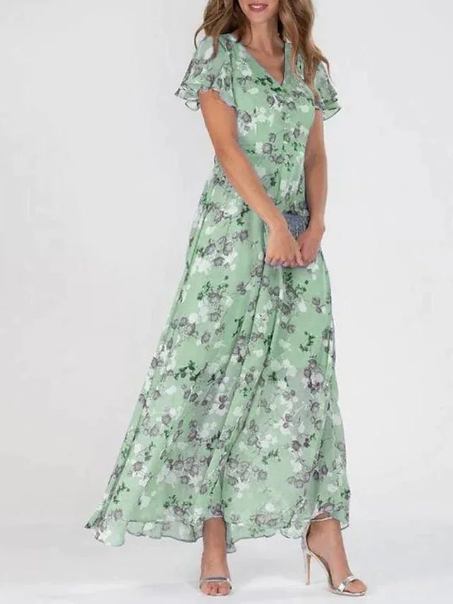 Zia™ - Glamorous Tummy Covering Dress