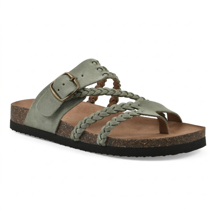 Hayleigh Cork Braided Sandals