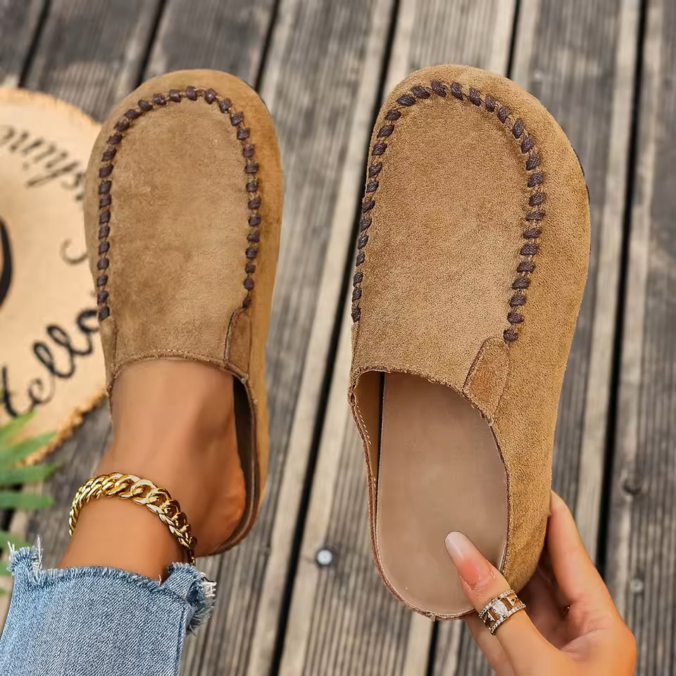 Retro-Inspired Orthopedic Slippers for Women