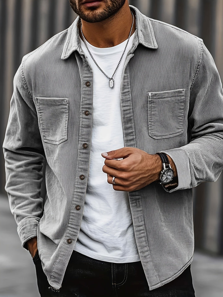Johan™ Men's Corduroy Shirt Jacket