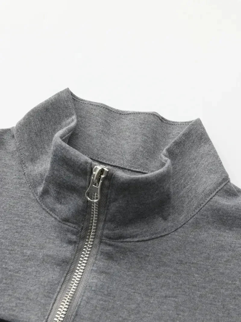 Brit & Boho™ | The Aspen Colourblock Quarter-Zip