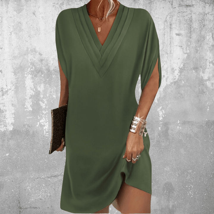 Amelia™ - Elegant Belly-Covering Dress