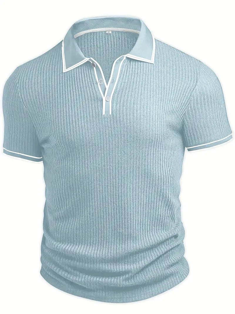 Emilio™ - Men's Custom Ribbed Polo