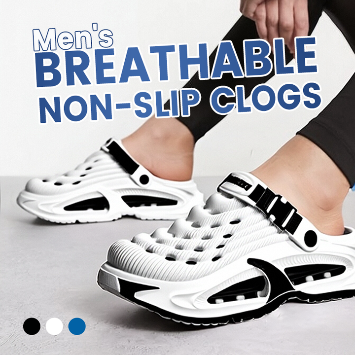 Men's Lightweight 2-in-1 Sandals – Non-Slip, Breathable Comfort with Thick EVA Sole