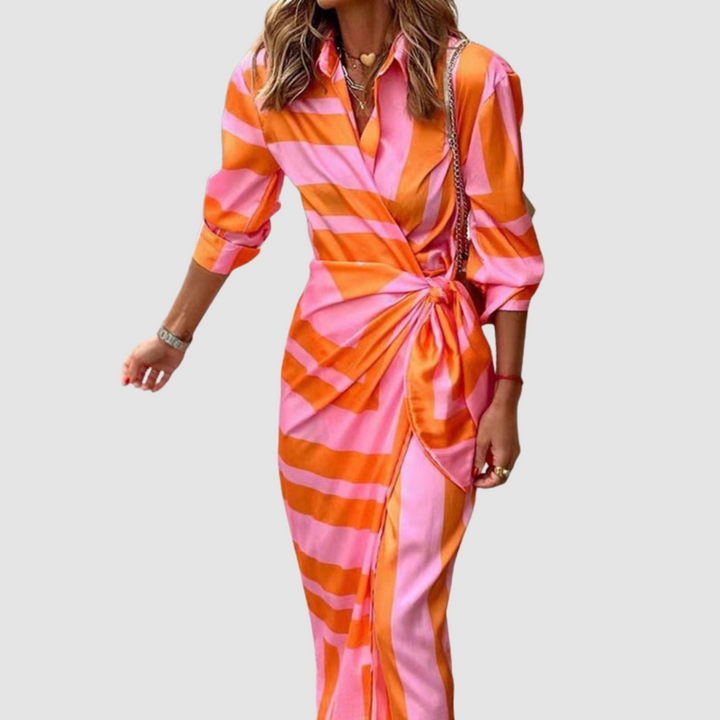 Cecilia™ Chic Striped Dress