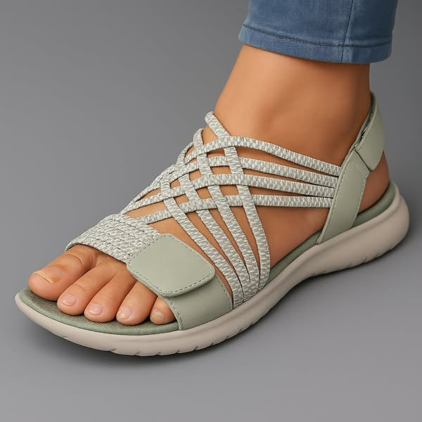 Sanarita | Women's Cushioned Open-Toe Lightweight Orthopedic Sandals