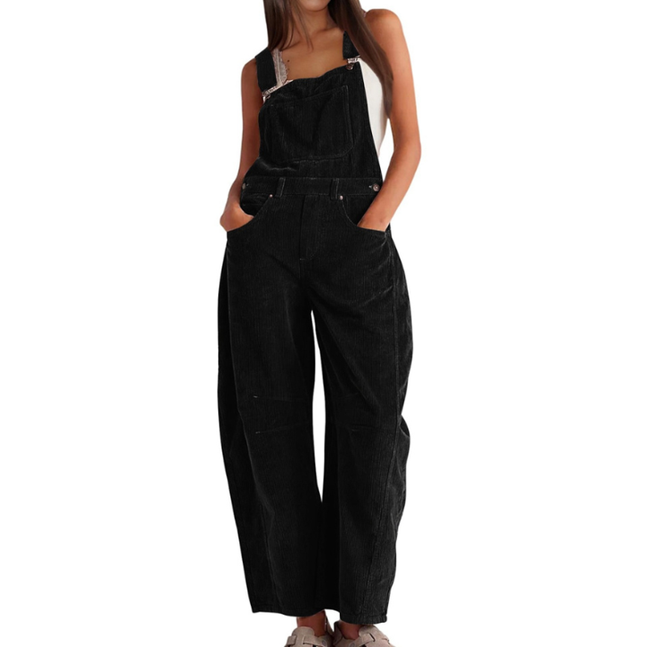 Ethel | Women's Chic Wide-Leg Barrel Jumpsuit