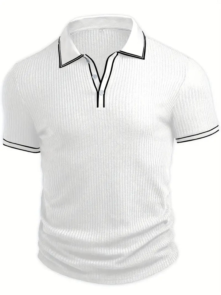 Emilio™ - Men's Custom Ribbed Polo