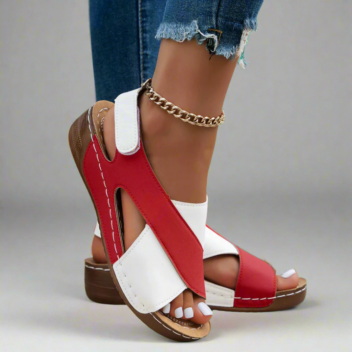 Alwine | Elegant Wedge Shoes Made of Premium Material