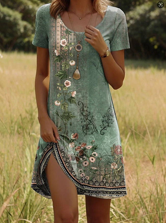 JULIA – Vibrant Bohemian-Style Dress