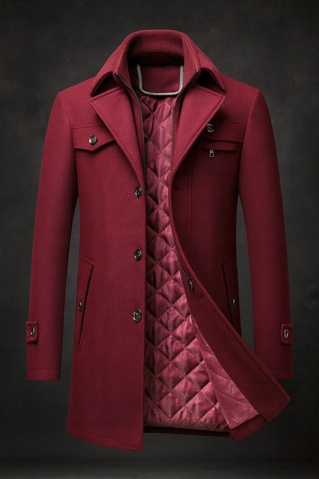 Fairmont Wool Overcoat Jacket