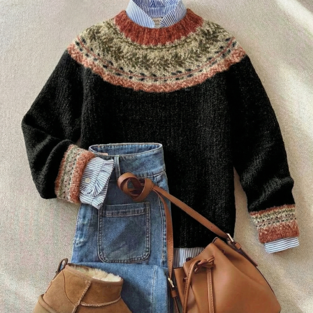 Eleanor | Classic Nordic Knit Heritage Sweater