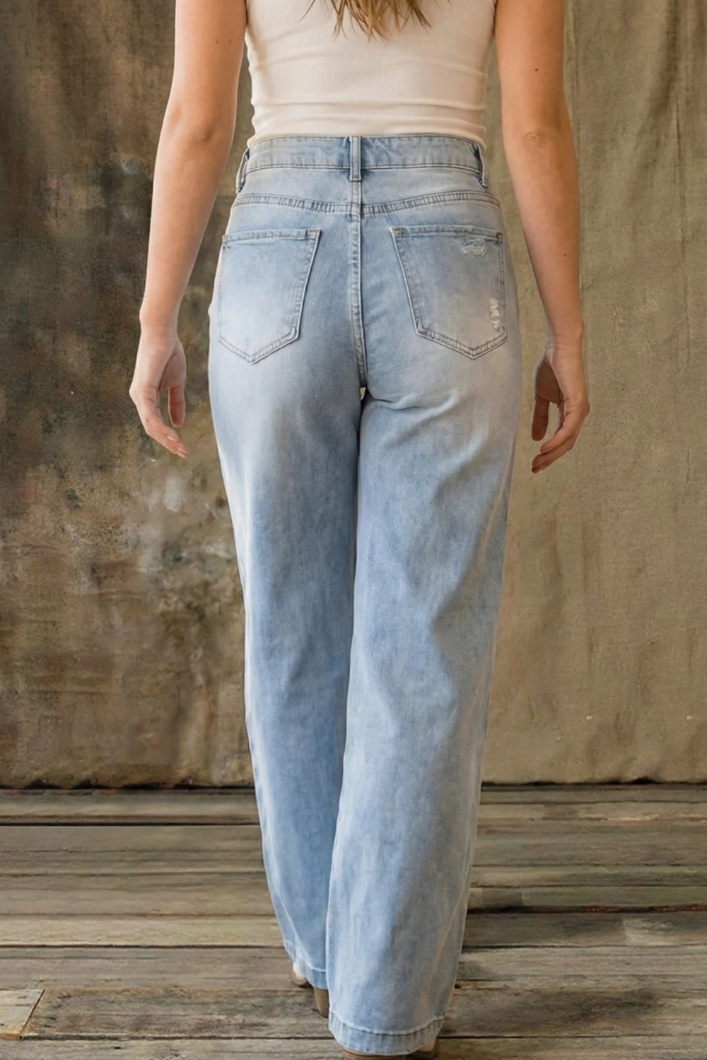 Clarissa™ - Retro High Waist Denim Jeans