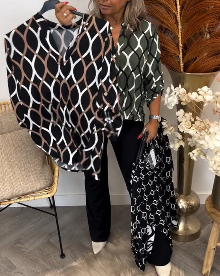 Janny™ - Casual Long-Sleeve Blouse
