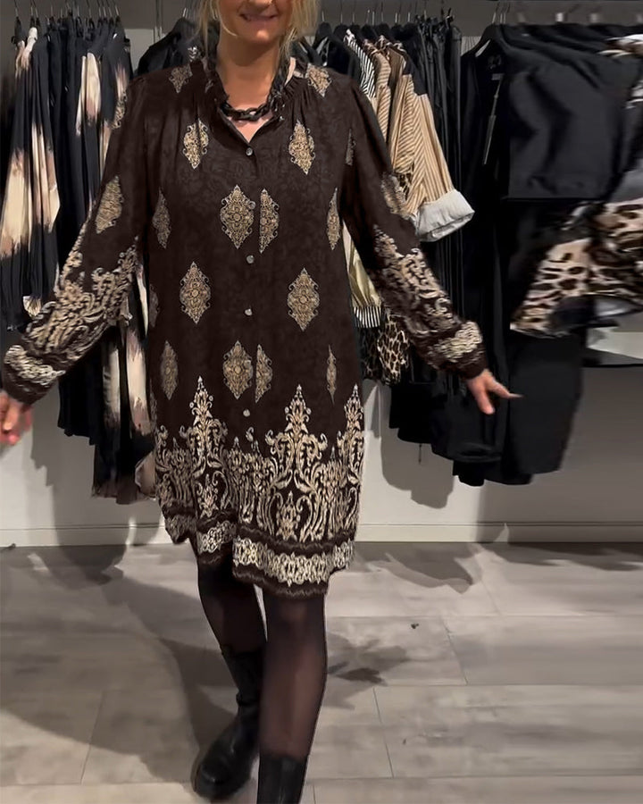 Ilse | Vintage-Inspired Dress with Button Placket