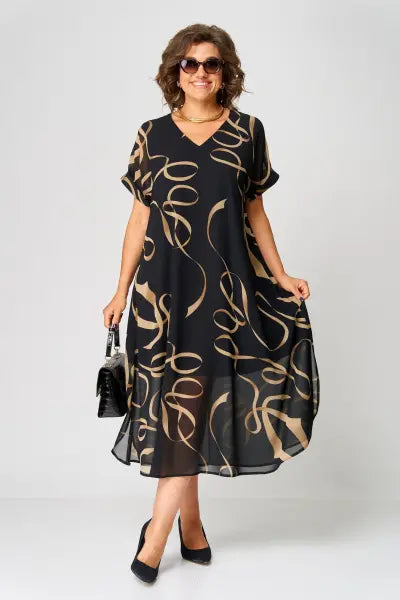 Hanna™ - Elegant Chiffon Dress