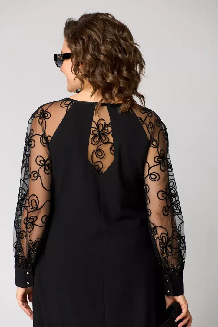 Barbora™ - Elegant Lace Sleeve Dress