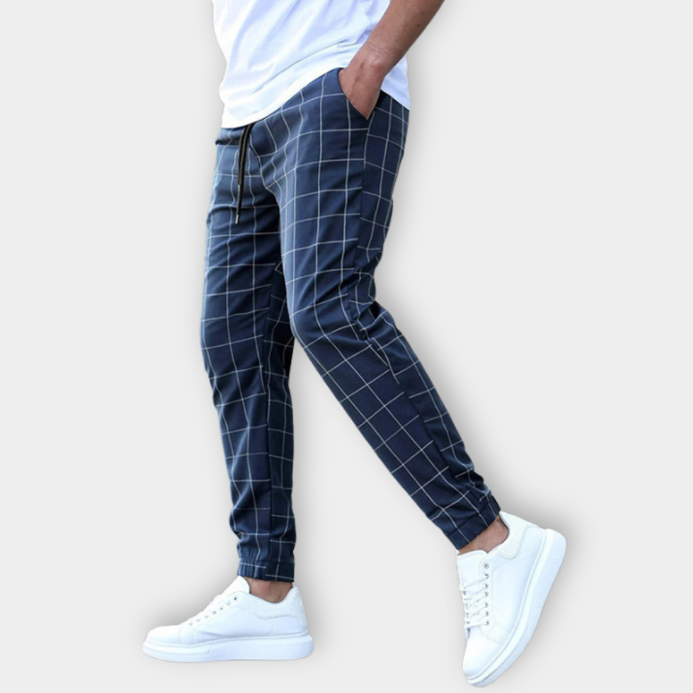 Conrad - Checked Jogger Pants