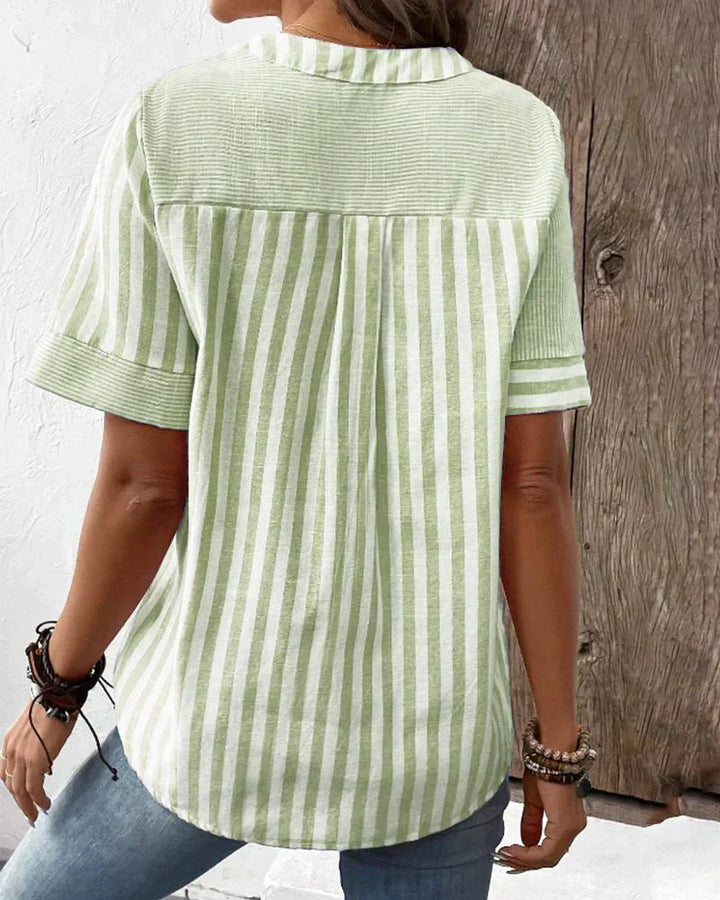 Lila | Cozy Striped Top