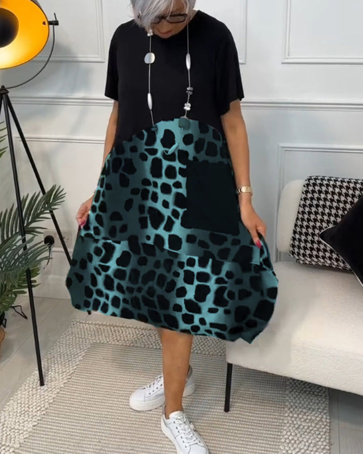 Lina | Airy Summer Dress with Round Neckline
