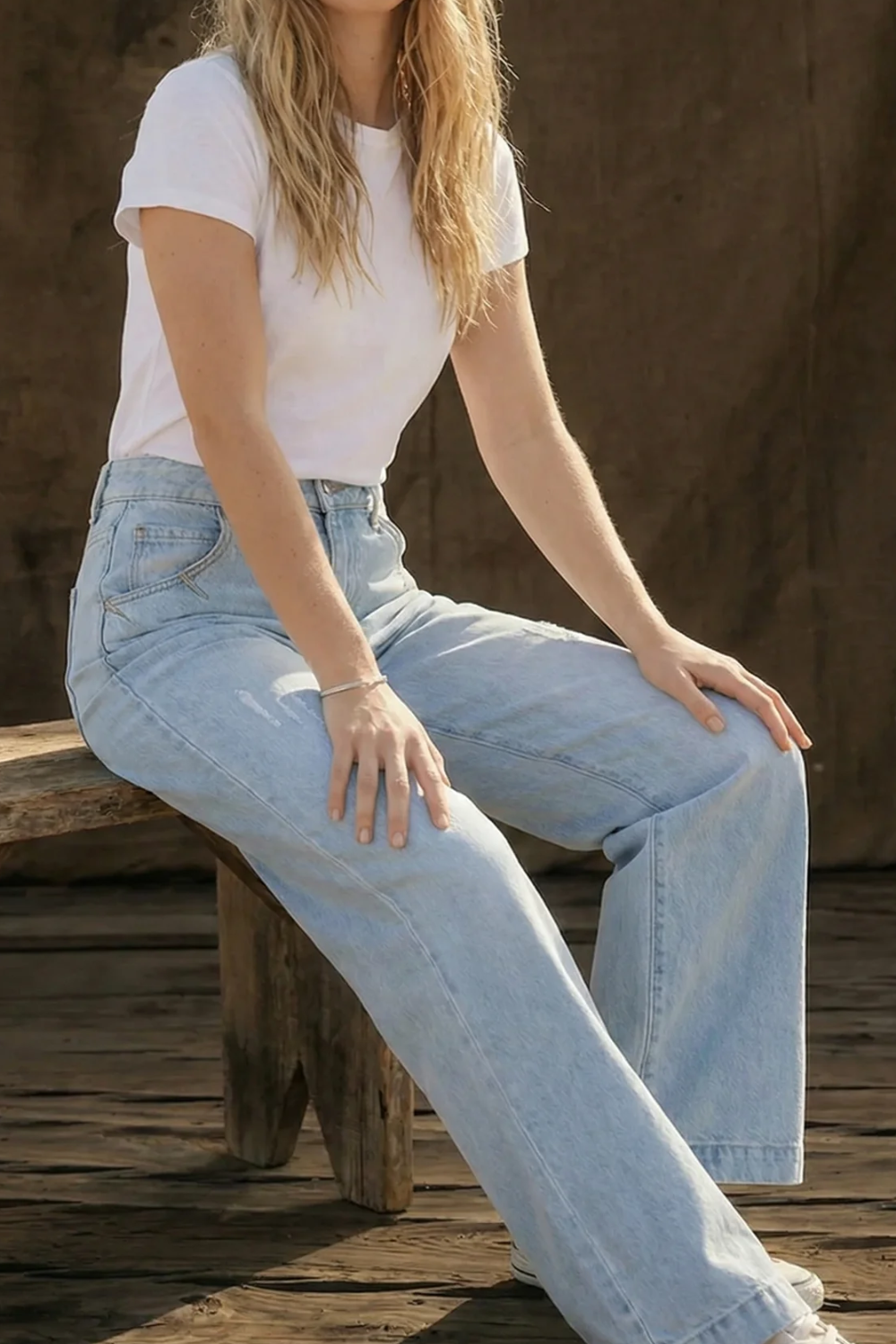Clarissa™ - Retro High Waist Denim Jeans