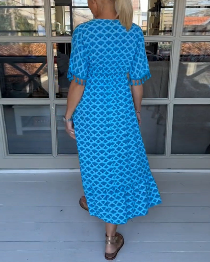Tina™ - Printed Casual Dress