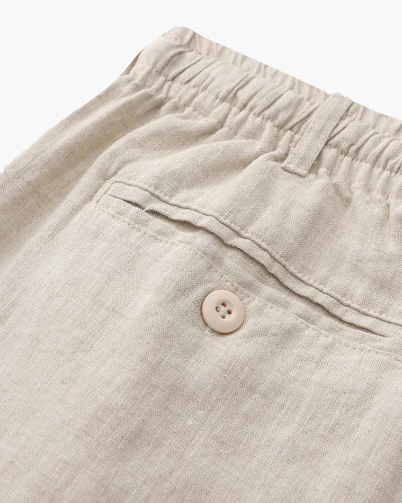 Lorenzo - Linen Summer Shorts
