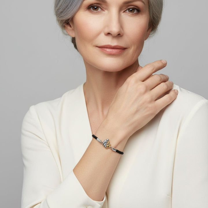 katy™ - Cord Bracelet Featuring Dog Icon
