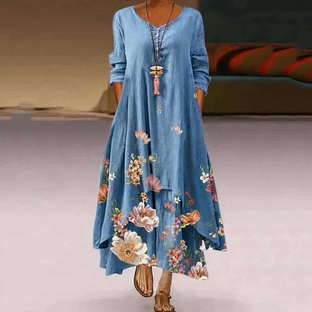 Félicie - Elegant Dress Featuring Refined Details and a Flattering Fit